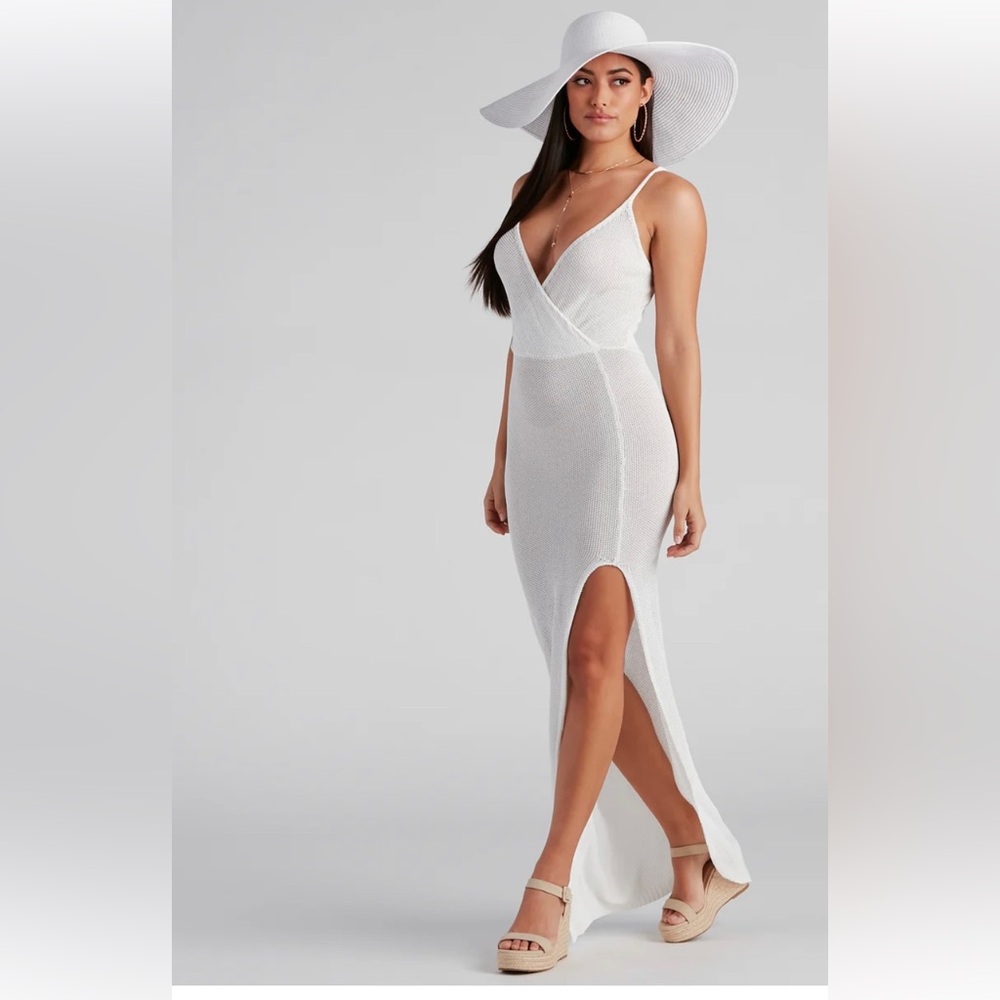 Mesh Beach Dress Cover Up